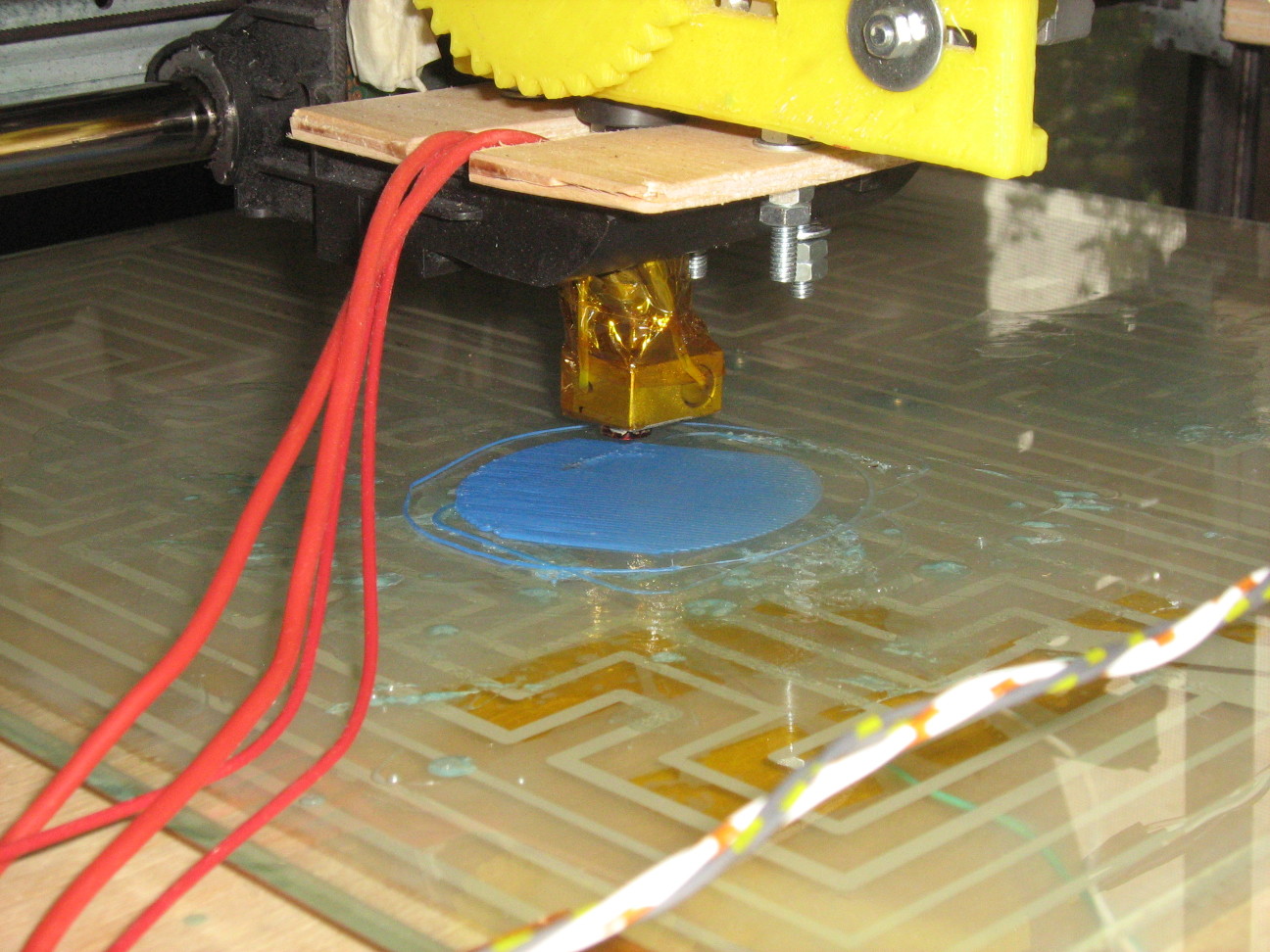 3D nyomtató
működés
közben